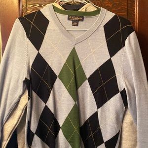 Brooks Brother Merino Wool Sweater small. A few small holes and a little stain